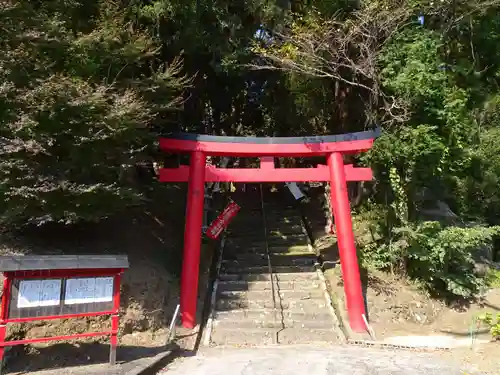 安良神社の鳥居