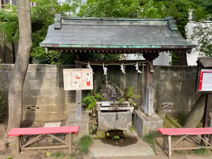 久富稲荷神社の手水舎