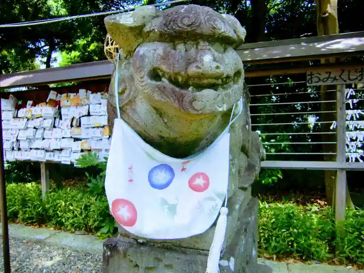 菊田神社の狛犬