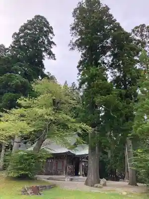 真山神社の本殿・本堂