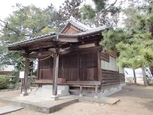 今城青坂稲実池上神社の本殿