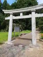 大森観音堂の鳥居