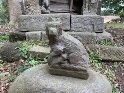 八幡神社の狛犬