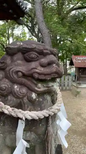 柴籬神社の狛犬