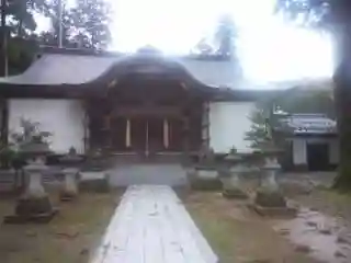 大虫神社の本殿・本堂