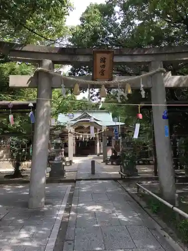 蜂田神社の鳥居