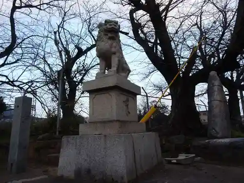 葛原八幡神社の狛犬