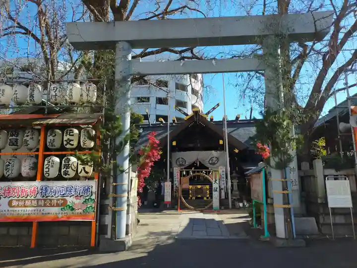 波除神社(波除稲荷神社)の鳥居