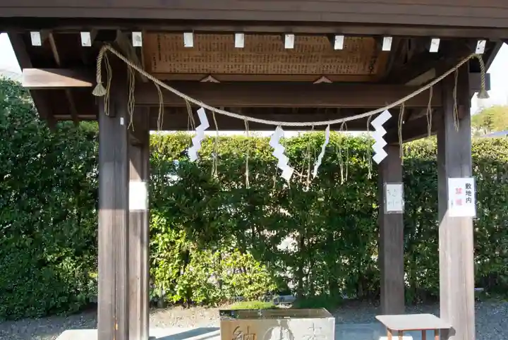 杉山神社の手水舎