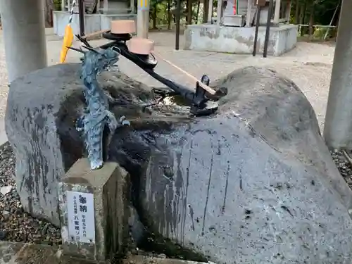 天照御祖神社の手水