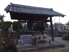 徳林寺の手水