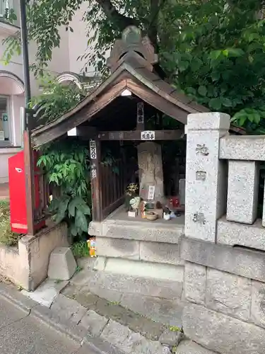 自由が丘熊野神社の地蔵