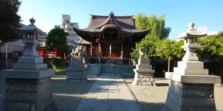 安方神社の本殿・本堂