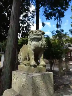 日吉神社の狛犬