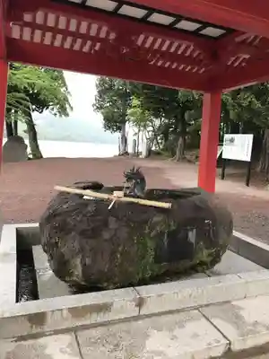 赤城神社の手水舎
