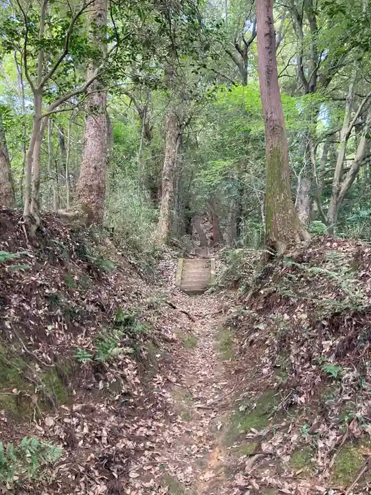 白山神社の周辺