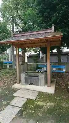 下総府中六所神社の手水舎
