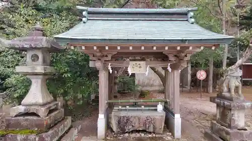 瀬田八幡宮の手水舎