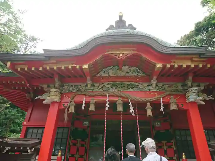 江島神社の本殿・本堂