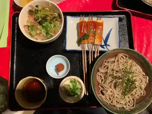 足羽神社の食事