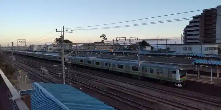 東原稲荷講社の周辺