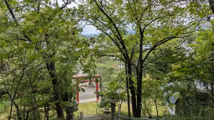 豊受稲荷神社の景色
