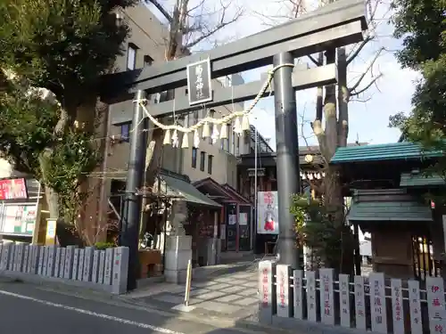 菊名神社の鳥居