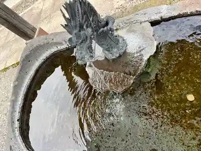 田出宇賀神社の手水舎