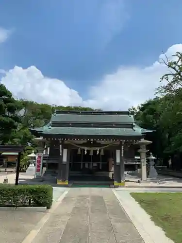 岡湊神社の本殿・本堂