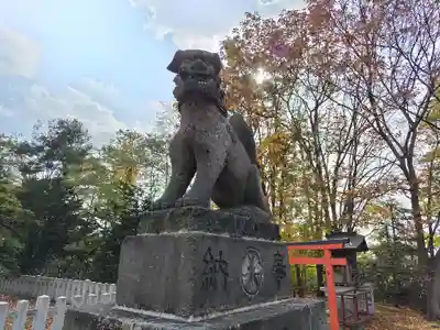 滝川神社の狛犬