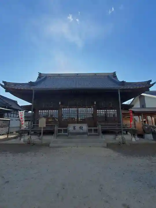 三河一色諏訪神社の本殿・本堂