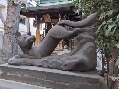 小野照崎神社の狛犬