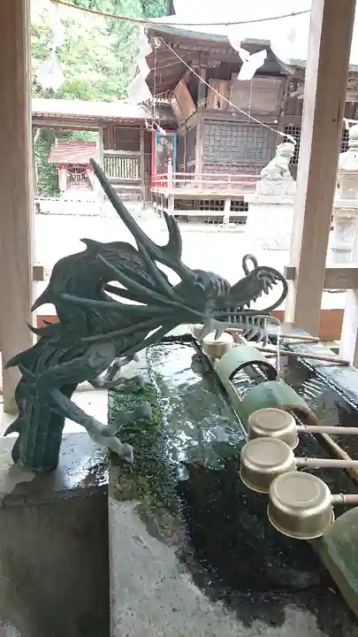 木幡神社の手水舎