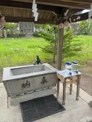 芽室神社の手水舎