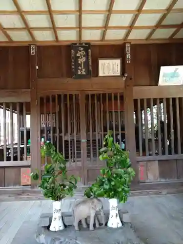 高橋西神社の本殿・本堂
