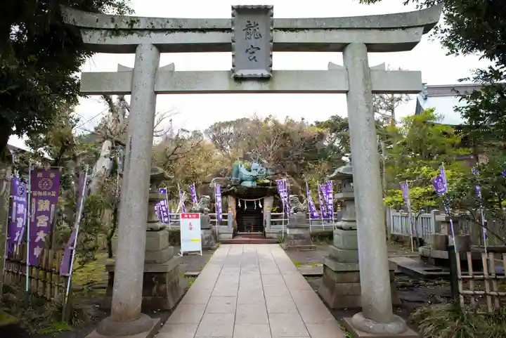 江島神社の鳥居