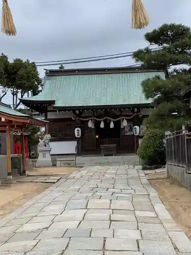 伊弉冊神社の本殿・本堂