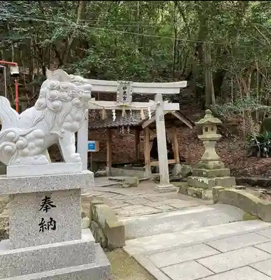 星田妙見宮の鳥居