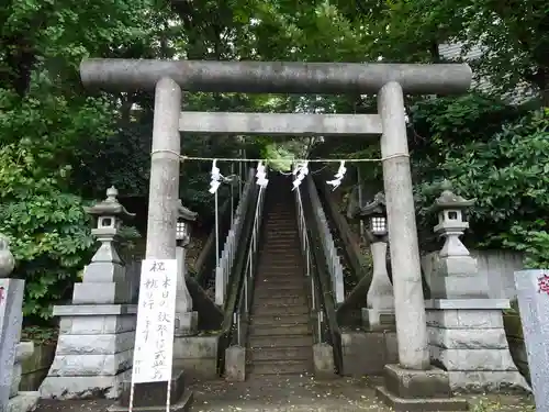 千年神社の鳥居