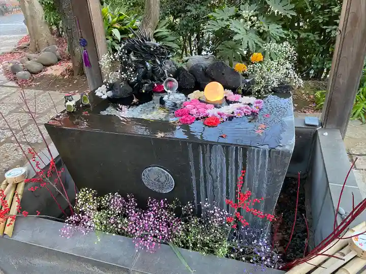 法輪寺の手水舎