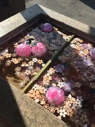 長野縣護國神社の手水舎