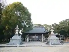 古村積神社の本殿