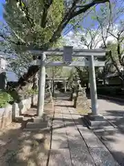 前原御嶽神社の鳥居