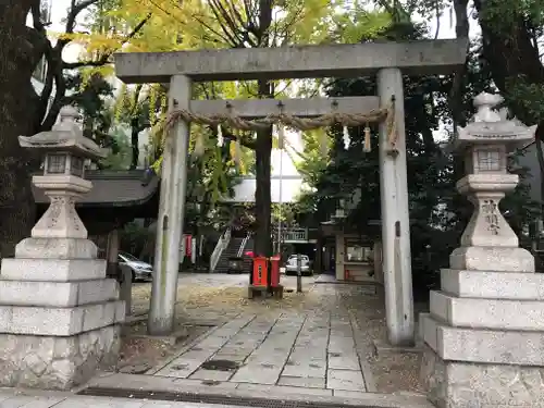 朝日神社の鳥居