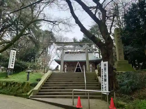 高岡市護国神社の鳥居