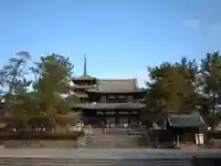 法隆寺の山門・神門