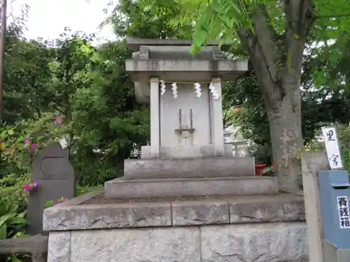 鳩森八幡神社の末社