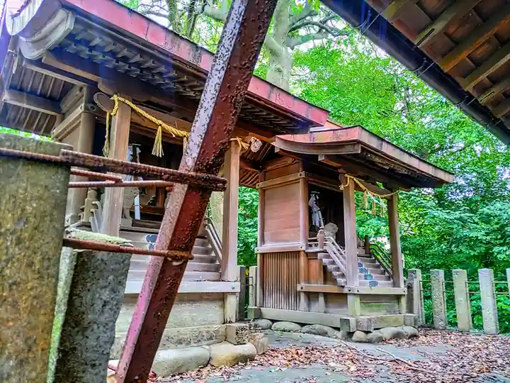 白山社(八幡社)の本殿・本堂