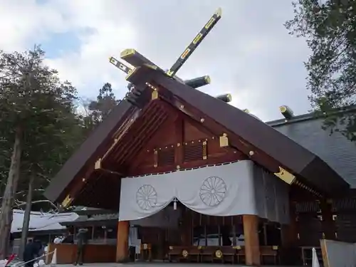 北海道神宮の本殿・本堂