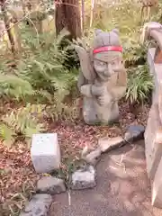 晴明神社の像